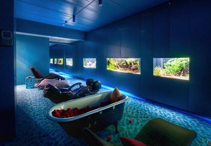 A rest space in Google's Zurich office, featured in the information overload and burnout article.